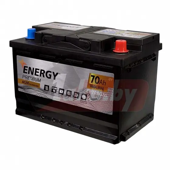 Energy Premium AGM (70 A/h), 760A R+