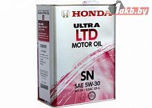Моторное масло Honda SN 5-30 Ж/Б 5W-30 4л.