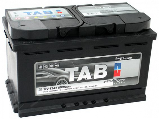 TAB Polar (92 A/h), 800A R+