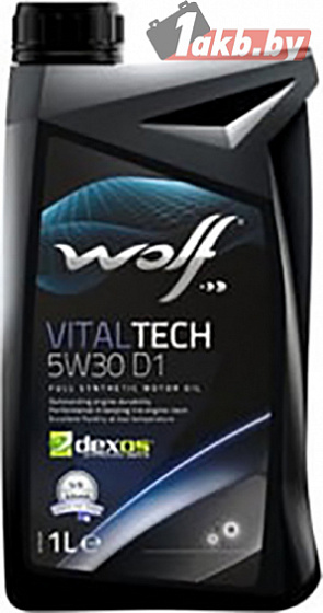 Wolf VitalTech 5W-30 D1 1л