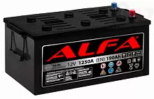 Аккумулятор ALFA Hybrid (190 A/h), 1250A L+