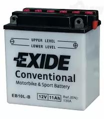 Аккумулятор Exide EB10L-B (11 A/h), 130A R+