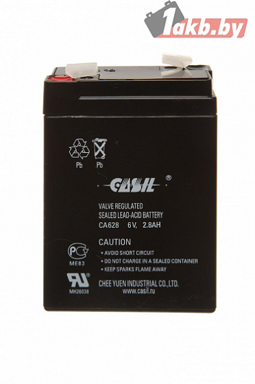 Аккумулятор CASIL (2,8 A/h), 6V ИБП