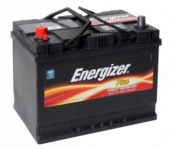 Energizer plus Asia (68 A/h), 550А L+