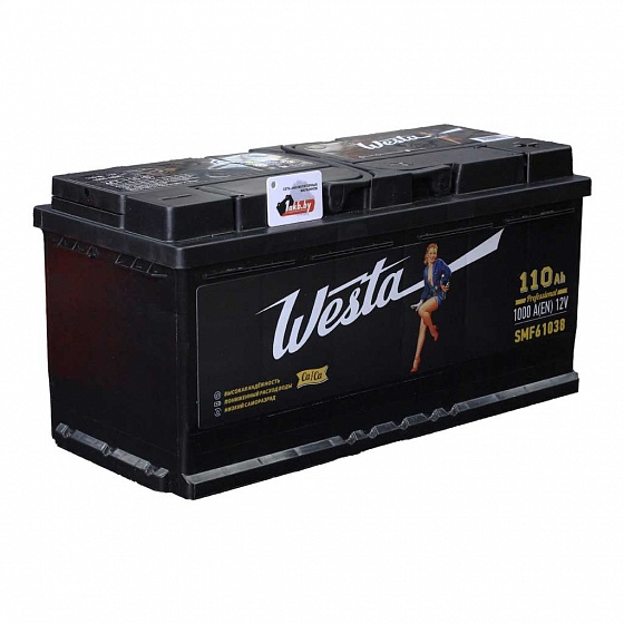 Westa Black (110 A/h), 1000A R+