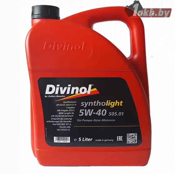Divinol Syntholight 505.01 SAE 5W-40 5л