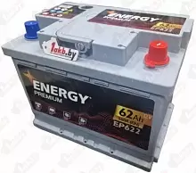 Аккумулятор Energy Premium EP622 (62 A/h), 560A R+