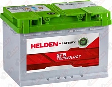 Аккумулятор HELDEN EFB (84 A/h), 720A R+
