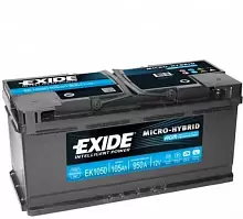 Аккумулятор Exide Start-Stop AGM EK1050 (105 A/h), 950A R+