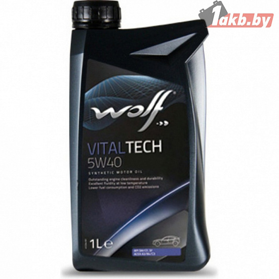 Wolf Vital Tech 5W-40 1л
