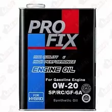 Моторное масло PROFIX SP0W20C моторное синтетическое 4л - Engine Oil 0W20 SP/GF-6