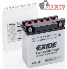 Аккумулятор Exide EB5L-B (5 A/h), 65A R+