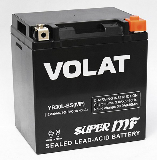 VOLAT YB30L-BS AGM (30 A/h), 400A R+