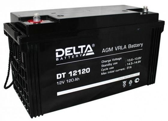Аккумулятор для ИБП Delta DT 12120 12V-120 Ah