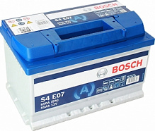 Аккумулятор Bosch S4 E07 EFB (65 A/h), 650A R+ (560 500 056)