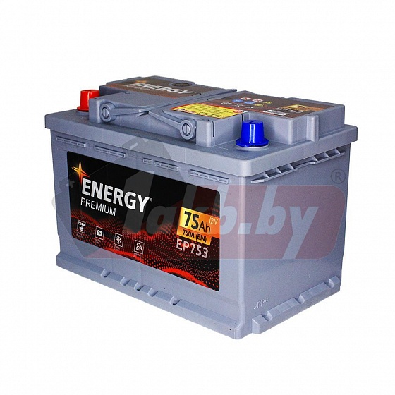 Energy Premium EP753 (75 A/h), 750A L+