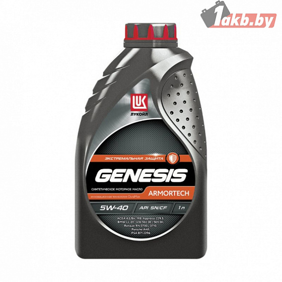 Лукойл GENESIS ARMORTECH 5W-40 1л