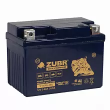 Аккумулятор ZUBR BIKE PREMIUM YTX4L-BS (4 A/h), 60A R+