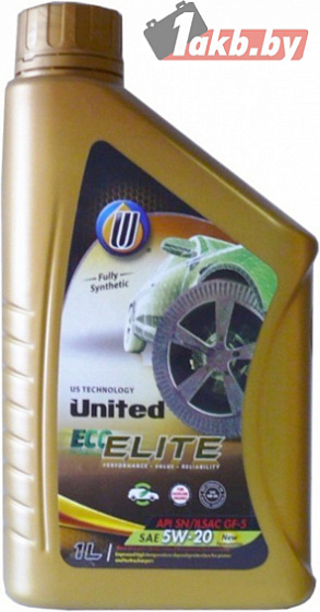 United Oil Eco-Elite 5W-20 1л