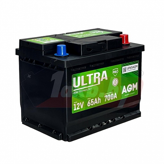 ULTRA PRO AGM (65 A/h), 700A R+