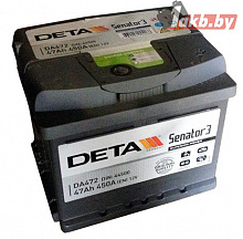 Аккумулятор Deta Senator 3 DA472 (47 A/h), 450A R+