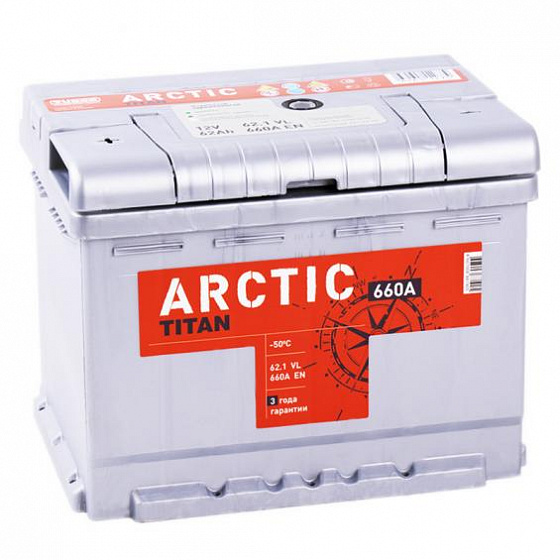 Titan Arctic (62 A/h, 660A) L+