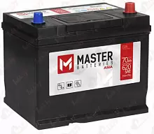Аккумулятор MASTER BATTERIES Asia (70 A/h) 550A R+