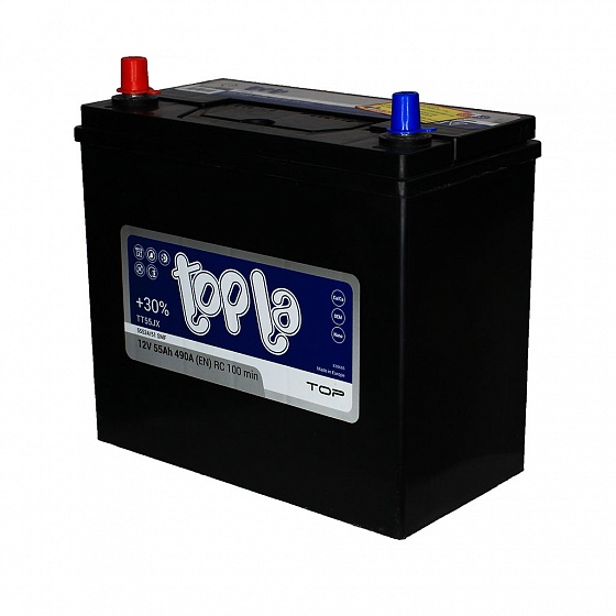 Topla TOP Asia (55 A/h), 490A L+