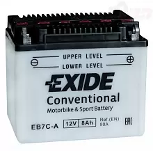 Аккумулятор Exide EB7C-A (8 A/h), 90A R+