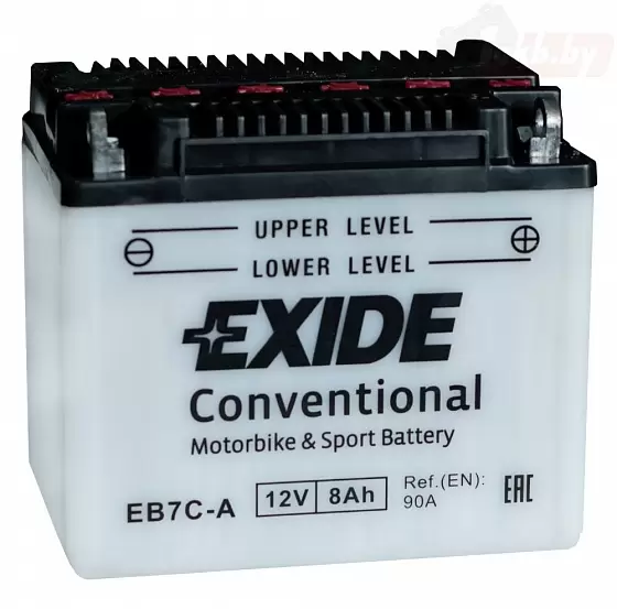 Exide EB7C-A (8 A/h), 90A R+