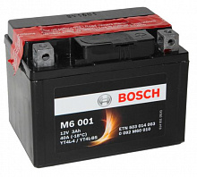 Аккумулятор Bosch M6 001 503 014 003 (3 A/h), 30A R+