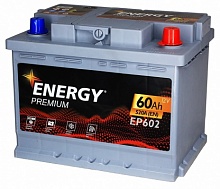Аккумулятор Energy Premium EP602 (60 A/h), 520A R+