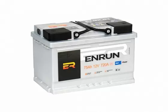 ENRUN 575-302 (75 A/h), 720A R+