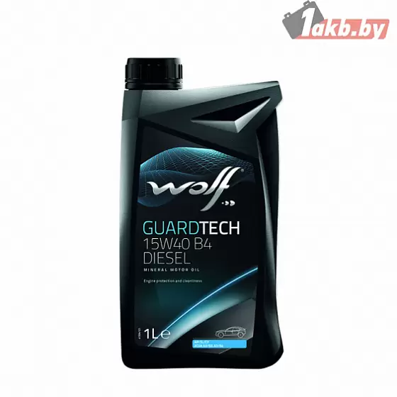 Wolf Guard Tech 15W-40 B4 Diesel 1л