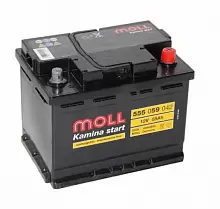 Аккумулятор MOLL (55 A/h), 420А R+