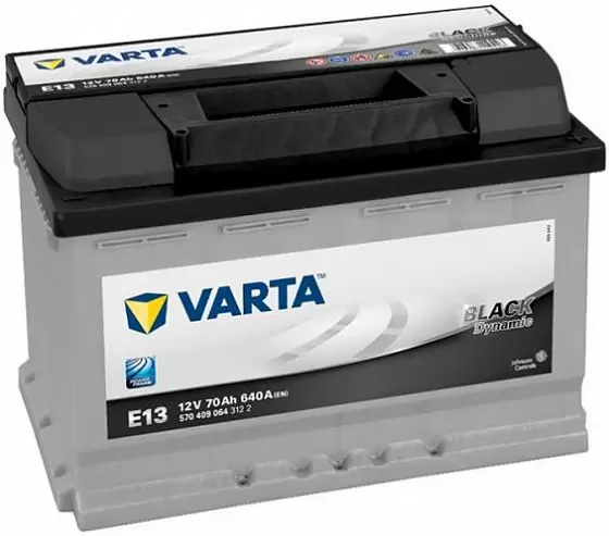 Varta Black Dynamic E13 (70 А/h), 640А R+ (570 409 064)