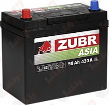 Аккумулятор ZUBR Premium Asia (50 A/h), 430A L+