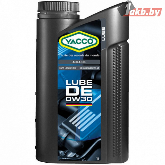 Yacco Lube DE 0W-30 1л