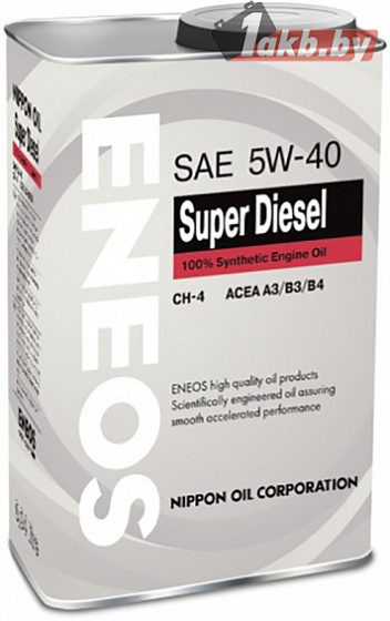 Eneos DIESEL SYNTHETIC 5w40 0.94 л