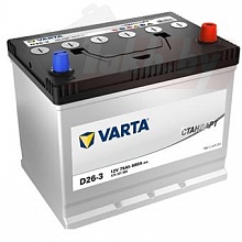 Аккумулятор VARTA Стандарт (75 A/h), 680A R+