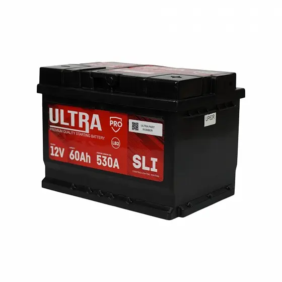 ULTRA PRO (60 A/h), 530A R+ низ.