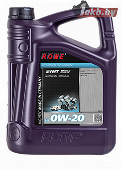 ROWE Hightec Synt RSV SAE 0W-20 5л