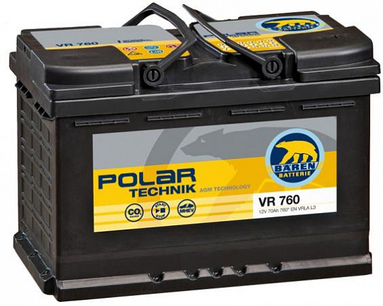 Baren Polar Technik AGM (70 A/h), 760A R+