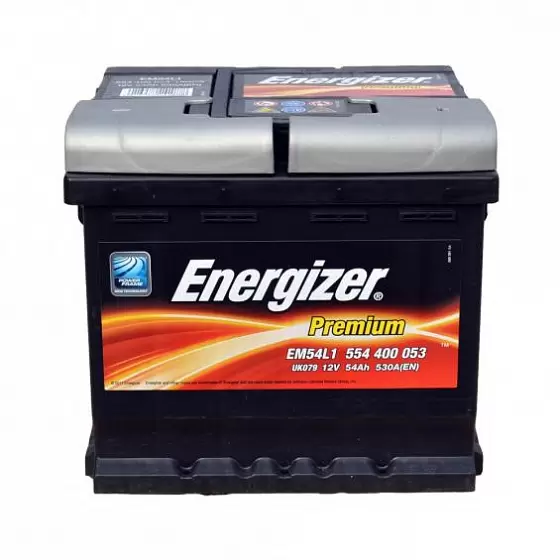 Energizer Premium (54 A/h), 530А R+