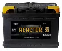 Аккумулятор АКОМ Reactor 6CT-75 Евро (75 A/h), 820A R+