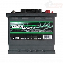 Аккумулятор GIGAWATT (45 A/h), 400A R+