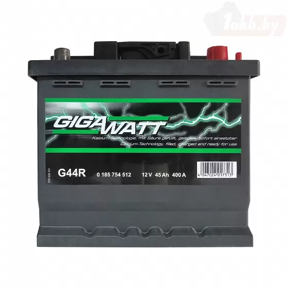 GIGAWATT (45 A/h), 400A R+