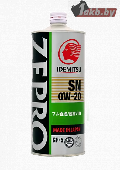 Idemitsu Zepro Eco Medalist 0W-20 1л
