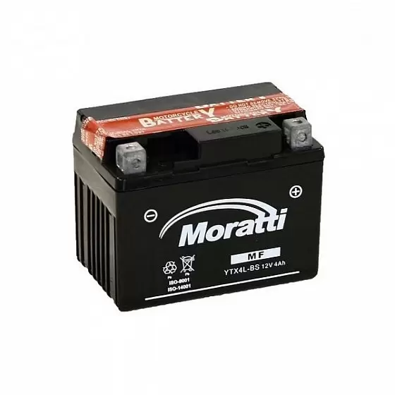 Moratti YTX4L-BS AGM (3 A/h) R+