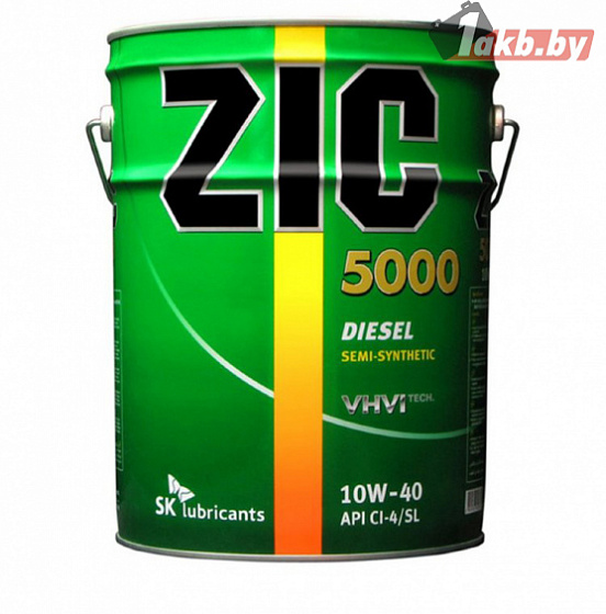 ZIC 5000 10W-40 20л